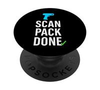 Warehouse Worker Fulfillment Picker Packer Team Lift Barcode PopSockets Adhesive PopGrip