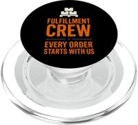 Warehouse Worker Fulfillment Picker Packer Team Lift Barcode PopSockets PopGrip for MagSafe