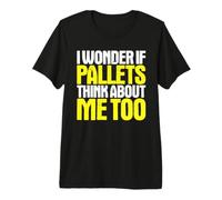 Warehouse Worker I Wonder If Premium T-Shirt