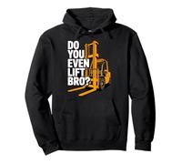Warehouse Worker Logistics Forklift Driver Pullover Hoodie