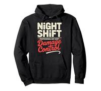 Warehouse Worker Night Shift Funny Logistics Pullover Hoodie