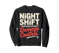 Warehouse Worker Night Shift Funny Logistics Sweatshirt