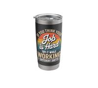 Warehouse Worker Night Shift Job Logistics Stainless Steel Insulated Tumbler
