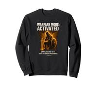 Warfare Mode Activated Ephesians 6:11 Warrior Armor of God Sweatshirt
