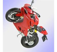 WARFEL 1/12 Scale Red Motorcycle Model Metal Bike Miniature Race Toy For Gift Collection For Ducati 1199 Panigale