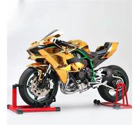 WARFEL 1:6 Bootable Sprayable Dynamic Alloy Diecast Motorcycle Model Collectibles Hobby Ornaments For Friend For Kawasaki H2R