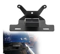 WARFEL License Plate Holder With Light For Harley Fat Boy 114 2018 2019 2020 2021 2022 2023 Motorcycle Accessories Tail Tidy Fender Eliminator Rear Bracket Registration Plate Holder