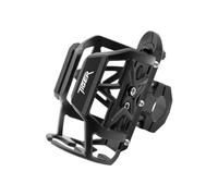 WARFEL Motorcycle Stand Mount Accessories Beverage Water Bottle Cage Drink Cup Holder For Triumph Tiger 800 900 GT PRO Rally Explorer 1200 XCA (Color : Black)