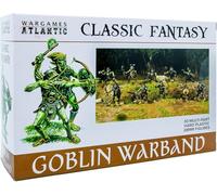 Wargames Atlantic Classic Fantasy: Goblin Warband (30 Multi Part Hard Plastic 28mm Figures)…