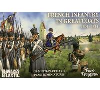 Wargames Atlantic, French Infantry in Greatcoats (1804-1814), 28mm Minifigures