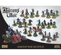 Wargames Atlantic, The Barons War, Retinue Box | Medieval battle on your table