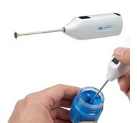 Wargames Delivered - Badger Air-Brush Co. 121 Paint Mixer, White | Compact & Lightweight Acrylic Paint Mixer for Airbrush Paint - Provides Smooth Color Mixing & Even Pigment Distribution for Paintings