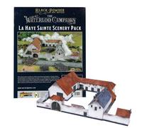 Wargames Delivered Black Powder: Epic Battles - Waterloo La Haye Sainte Scenery Pack, Miniature Wargaming Pack, War Scenario, WW2 Diorama Plastic Model Kit by Warlord Games