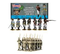 Wargames Delivered - Victrix Austrian Napoleonic Landwehr 1808-1815 Set