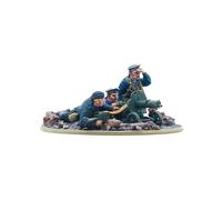 Wargames Delivered - Warlord Games Soviet Naval Brigade Medium MG Team, 28mm WWII Miniature for Ultimate Bolt Action Model in Plastic Resin Quality - Detailed Crew Figures for Gameplay
