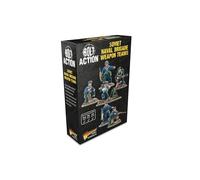 Wargames Delivered - Warlord Games Soviet Naval Brigade Weapon Teams - Ultimate Tactical Miniature Support for Bolt Action to Unleash Fury - Perfect for Wargaming Enthusiast - 6 Miniatures Set of 28mm