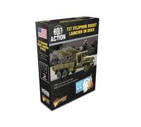 Wargames Delivered - Warlord Games T27 Xylophone Rocket Launcher on Deuce in 28mm Scale, Ultimate Mobile Artillery for Bolt Action in WWII Experience with Unmatched Detail & Quality for Hobbyists
