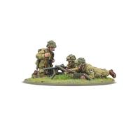 Wargames Delivered - Warlord Games US Airborne D-Day MMG Team, 28mm Miniatures Resin & Metal Figures with Browning .30cal, Historical WWII Paratrooper Crew, Unassembled & Unpainted Figure