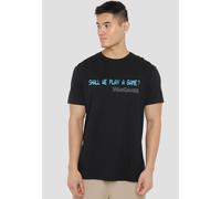 Wargames Shall We T Shirt, Black Other Black XXXL