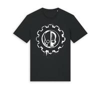 Warhammer 40,000: Adeptus Mechanicus Graffiti Insignia T Shirt (Black, S)