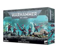 Warhammer 40,000 Aeldari Dark Reapers: Exarch with Reaper Launcher - Shuriken Cannon, Missile or Tempest Launcher; 82 plastic parts, bases included