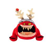 Warhammer 40,000 Bounca Plush, 10 Inch Collectible Squig Soft Toy, Festive Grotmas Creature, Squishy Da Red Gobbo Mount, Official Warhammer Plush for Tabletop Gamers and Fantasy Fans