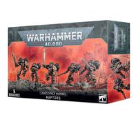 Warhammer 40,000 43-13 Chaos Space Marines Raptors 5 Miniatures New Boxed UK