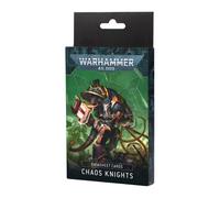 Games Workshop - Warhammer 40,000 - Datasheet Cards: Chaos Knights