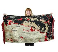 Warhammer 40,000 Galaxy Map Blanket - Officially Licensed Fleece Throw, Soft Warm Home Blanket, Gift for Warhammer 40k Fans