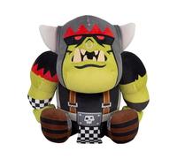 Warhammer 40,000 Goff Ork Boy Mega Plush by Club Mocchi Mocchi, 13 Inch Collectable Soft Toy, Squishy Ork Clan Warrior, Gaming Room Decor, Officially Licensed Warhammer Plush for Teens and Adult Fans