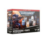 WARHAMMER 40,000 INTERCESSORS + PAINTS SET 60-11 BRAND NEW SEALED