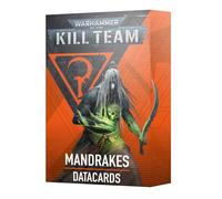 Warhammer 40,000 - Kill Team: Drukhari Mandrakes Datacards