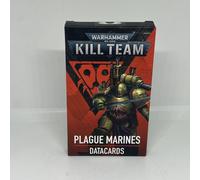 Warhammer 40,000 Kill Team: Plague Marines Datacards New Free P&P