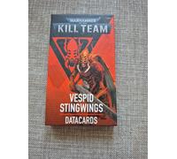 Warhammer 40,000 Kill Team: Vespid Stingwings Datacards New Free P&P