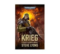 Warhammer 40, 000 Krieg A Death Korps Novel Steve Lyons Paperback Book Warhammer Multicolor