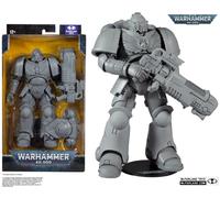 McFarlane Toys, Warhammer 40000 Primaris Space Marine Hellblaster Action Figure With 22 Moving Parts, Multicolour Collectible Warhammer Figure With Collectors Stand Base â€“ Ages 12+