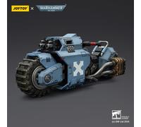 Warhammer 40,000 Raider-pattern Combat Bike Space Wolves with twin-linked bolt rifles 22 cm