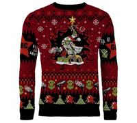 Warhammer 40,000 Red Gobbo Ork Christmas Jumper Gift for Men or Women