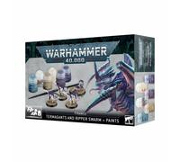 Games Workshop Tyranids Termagants and Ripper Swarm + Paints Set Eng