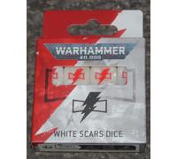 Warhammer 40,000 White Scars Dice Set 2025 WH40K 40K BNIB GW OOP D6 40000 Sealed