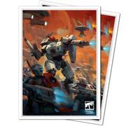 WARHAMMER 40000 TAU EMPIRE CODEX ALIGNED 105CT APEX DECK PROTECTOR SLEEVES