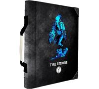 WARHAMMER 40000 TAU EMPIRE CODEX ALIGNED CODEX BOOK FOLIO - DEBOSSED & PRINTED