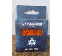Warhammer 40k - Aeldari Dice Set - BNIB D6 - O-030