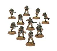 Warhammer 40k - Astra Militarum Cadian Shock Troops - BNOS With Bases