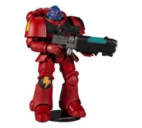 McFarlane Toys, Warhammer 40000 Red Blood Angels Hellblaster Action Figure with 22 Moving Parts, Collectible Warhammer Figure with collectors stand base - Ages 12+