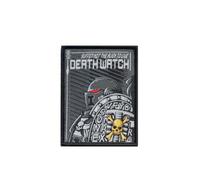 Warhammer 40K Imperium of Man Armed Forces Imperial Hook & Loop Patches | Embroidered polyester patch with hook-and-loop backing, approx. 78 × 59 mm and 5.2 g; available in Imperial designs