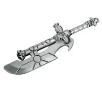 Warhammer 40K Necron Bottle Opener - Hyperphase Sword Design Beer Opener - Collectible Metallic Bar Accessory with Detailed Sculpt - Gifts for Men, Dad, Husband