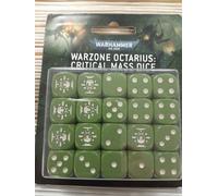 WARHAMMER 40K WARZONE OCTARIUS CRITICAL MASS DICE - NEW & SEALED