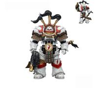 Warhammer 40K White Scars Legion Praetor in Cataphractii Terminator Armour with Cyber Hawk, Chogorian sword and combi-melta Highly Detailed Articulated Action Figure Collectible Model Birthdays