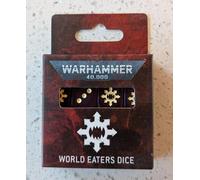 World Eaters Dice Set - Brand New - Warhammer 40K Games Workshop